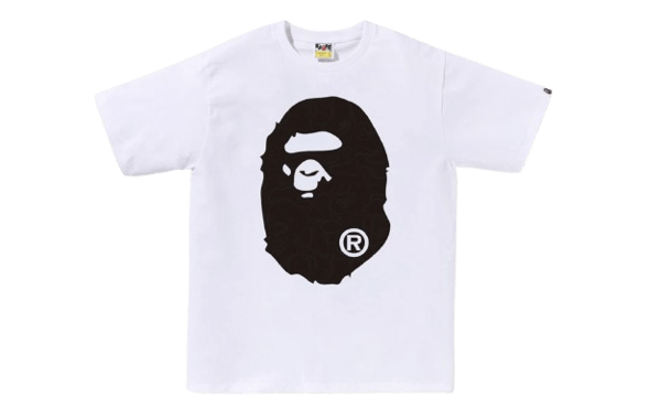 LINE CAMO BIG APE HEAD TEE